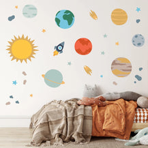 Sticker mural Big Planets