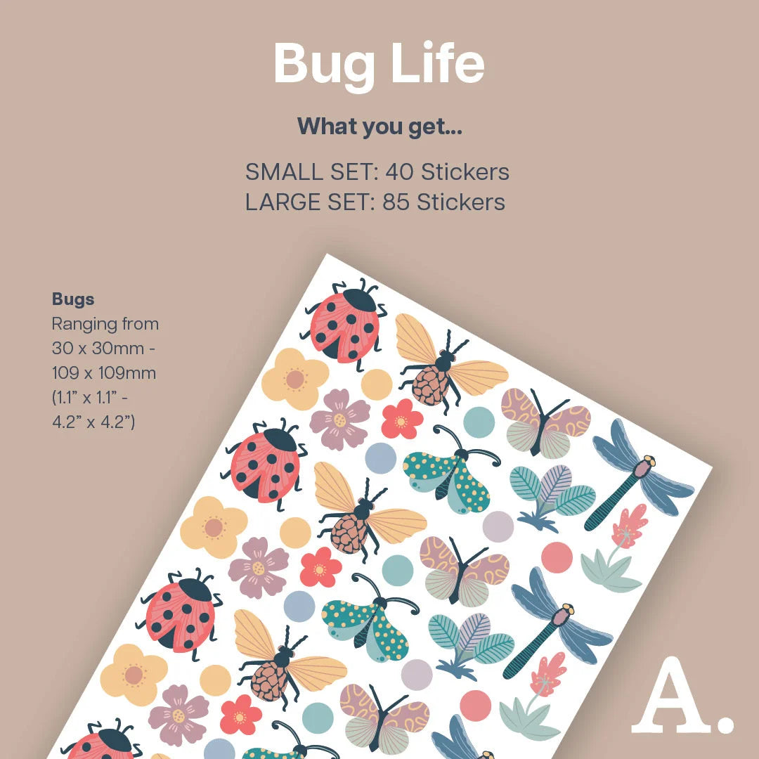 Bug Life Wall Decals - Decals - Florals