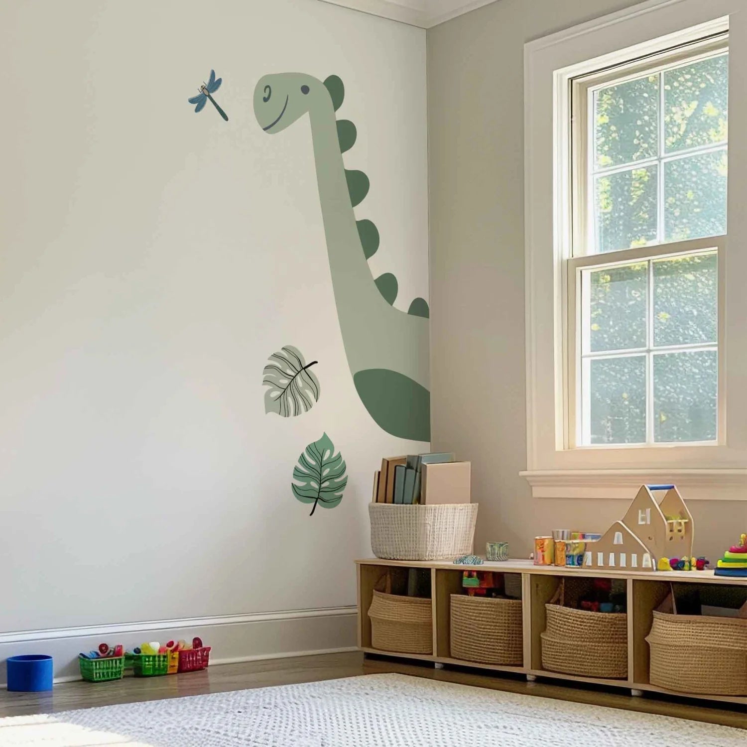 Diplo The Dino - Kids Wall Decal - Decals - Animals