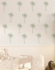 Palm Pattern - Green - Decals - Florals