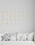 Hand Alphabet Wall Decal - Sunny Yellow Decals