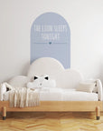 The Lion Sleeps Tonight Arch - Decals Quote Arches